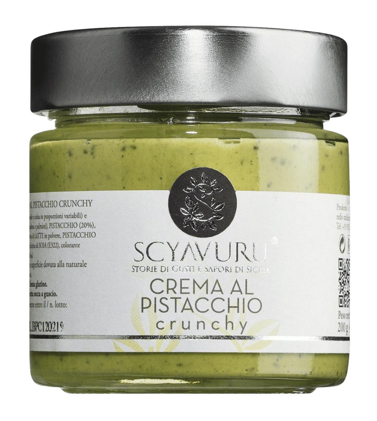 Scyavuru, Italien - Crema al pistacchio crunchy - Süße Pistaziencreme mit Crunch