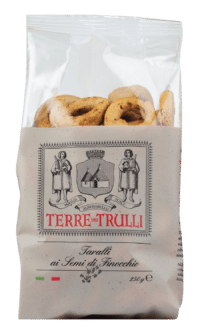 TERRE DIE TRULLI - Taralli ai Semi di Finocchio - Salzgebäck mit Fenchelsamen