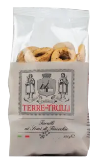 TERRE DIE TRULLI - Taralli ai Semi di Finocchio - Salzgebäck mit Fenchelsamen