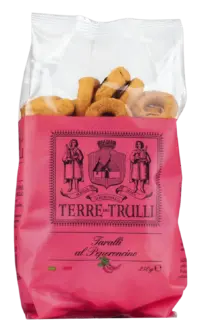 TERRE DIE TRULLI - Taralli al Peperoncino - Salzgebäck mit Chili