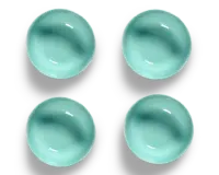 SERAX-OTTOLENGHI - OTTOLENGHI FEAST Bowl Large – Azur + Swirl Stripes Red - Large - 4er SET ø 15 x H7 CM