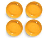 SERAX-OTTOLENGHI - OTTOLENGHI – FEAST Schale S – Sunny Yellow - 4er SET, ø 11.5 x H2 CM