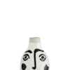 MADAM STOLTZ - Vase mit aufgemaltem Gesicht, klein