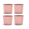SERAX-OTTOLENGHI - OTTOLENGHI – FEAST Espresso Cups 15 cl – Delicious Pink - 4er SET ø 7 x H6 CM