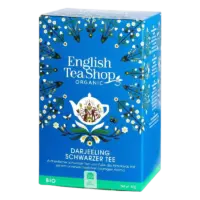 English Tea Shop - Darjeeling – Schwarzer BIO Tee - 20 Beutel