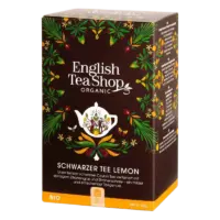 English Tea Shop - Schwarzer BIO Tee mit Zitrone - 20 Beutel