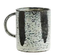 MADAM STOLTZ - Tasse mit Streifen