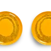 SERAX-OTTOLENGHI - OTTOLENGHI – FEAST Teller L – Sunny Yellow + Swirl Dots Black - 2er SET ø 26 x H2CM