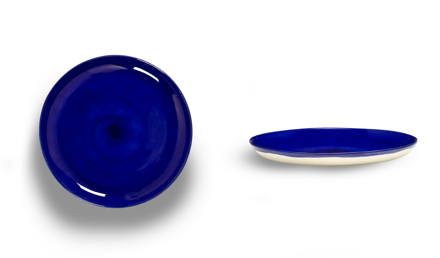SERAX-OTTOLENGHI - OTTOLENGHI – FEAST Teller M – Lapis Lazuli - 2er SET ø 22 x H2CM