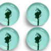 SERAX-OTTOLENGHI - OTTOLENGHI – FEAST Teller XS – Azure + Artichoke Green - 4er SET ø16 x H2 CM