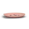 SERAX-OTTOLENGHI - OTTOLENGHI – FEAST Servierplatte Tief S – Delicious Pink + Pepper Blue - Small (Tief) - ø 34 x H4 CM