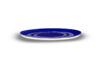 SERAX-OTTOLENGHI - OTTOLENGHI – FEAST Servierteller – Lapis Lazuli + Swirl Dots White - ø 35 x H2 CM