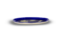 SERAX-OTTOLENGHI - OTTOLENGHI – FEAST Servierteller – Lapis Lazuli + Pepper Gold - ø 35 x H2 CM