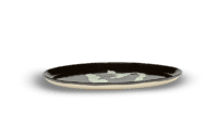 SERAX-OTTOLENGHI - OTTOLENGHI – FEAST Servierteller – Black + Pepper White - ø 35 x H2 CM