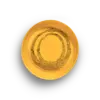 SERAX-OTTOLENGHI - OTTOLENGHI – FEAST Servierplatte S – Sunny Yellow + Swirl Dots Black - Small ø 30 x H6 CM