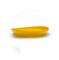 SERAX-OTTOLENGHI - OTTOLENGHI – FEAST Servierplatte S – Sunny Yellow + Swirl Dots Black - Small ø 30 x H6 CM