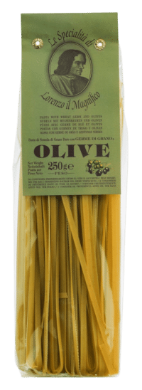 LORENZO IL MAGNIFICO - Fettuccine mit Oliven - Nudeln aus Hartweizengrieß mit Oliven
