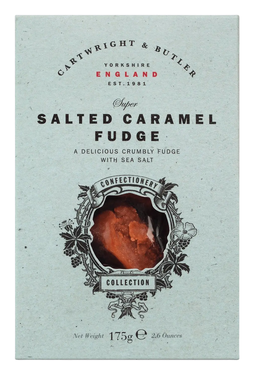CARTWRIGHT & BUTLER - Salted Caramel Fudge - Weichkaramell mit Butter und Meersalz