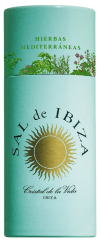 SAL DE IBIZA - Granito con hierbas - Meersalz mit mediterranen Kräutern im Streuer