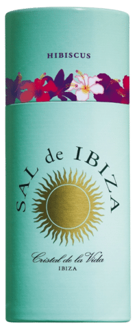 SAL DE IBIZA - Granito con hibiskus - Meersalz mit Hibiskus im Streuer