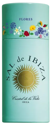 SAL DE IBIZA - Granito con flores - Meersalz mit Blüten im Streuer