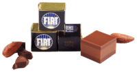 MAJANI - Cremino Fiat Extranoir - Extradunkle Schichtpralinen im 10er Pack