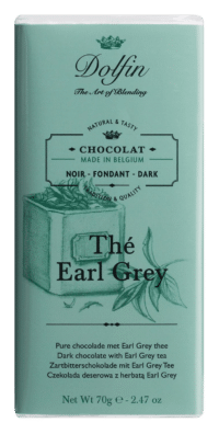DOLFIN - Zartbitterschokolade mit Earl Grey Tee