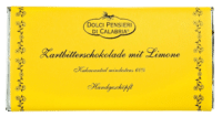 DOLCI PENSIERI - Zartbitterschokolade mit Zitrone - Handgeschöpfte Zartbitterschokolade mit Zitrone