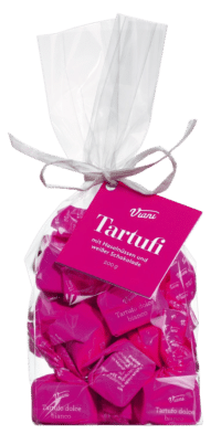 VIANI - Tartufi Dolci bianchi - Weiße Schokoladentrüffel mit Piemont Haselnüssen