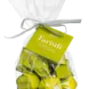 VIANI - Tartufi Dolci al pistacchio - Weiße Schokoladentrüffel mit Pistazien und Piemont Haselnüssen