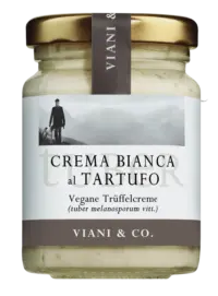 VIANI - Weiße Trüffelcreme – VEGAN - mit schwarzen Trüffel