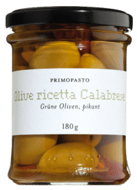 PRIMOPASTO - Grüne Oliven – pikant - alla Calabrese