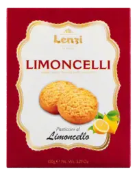 LENZI - Pasticcini al Limocello - Butterkeks mit Limoncello