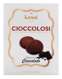 LENZI - Pasticcini al Cioccolato e Cacao - Butterkeks mit Schokolade und Kakao