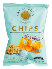 SAL DE IBIZA - Chips a la Flor de Sal de Ibiza Salt & Vinegar - Kartoffelchips mit Salz und Essig