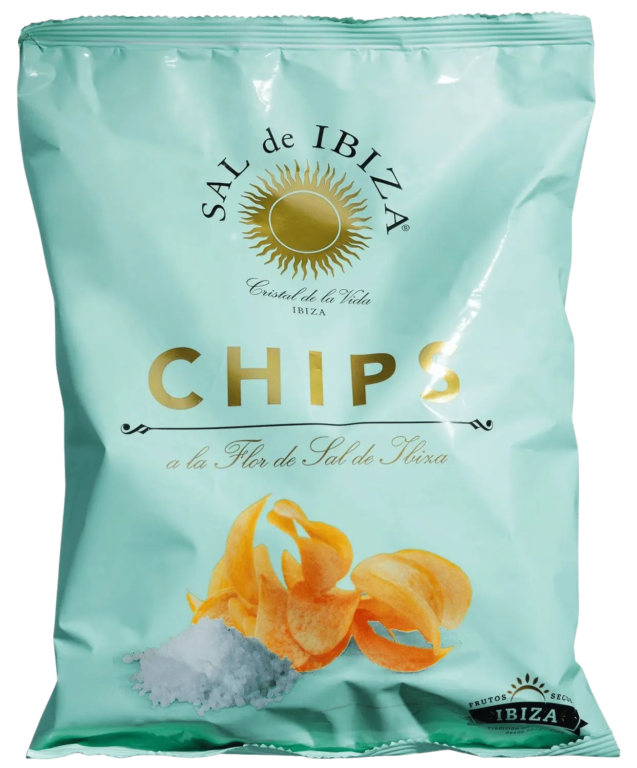 SAL DE IBIZA - Chips a la Flor de Sal de Ibiza - Kartoffelchips mit Sal de Ibiza